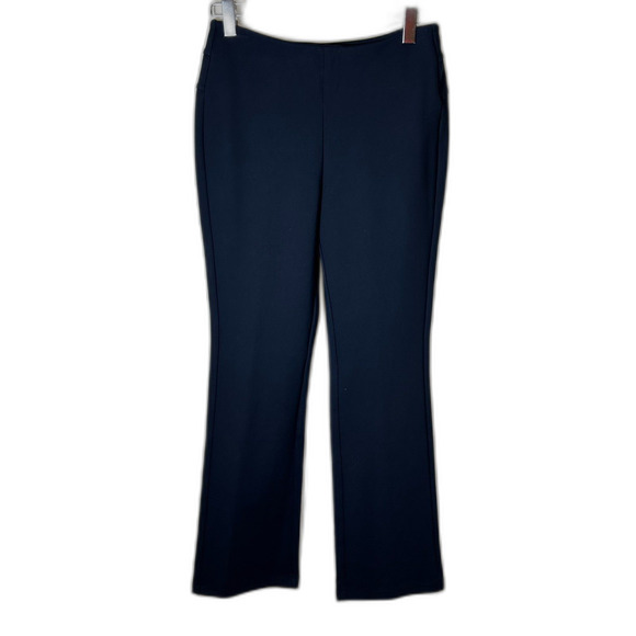 Soft Surroundings NWOT Navy Ponte High Waisted Bootcut Dress Pants Size M - Picture 5 of 12